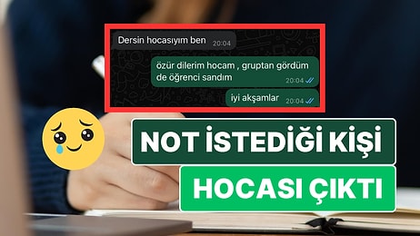 Not İstediği Kişi Dersin Hocası Çıktı! Öğrencinin WhatsApp Macerası Sosyal Medyada Viral Oldu