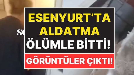 Esenyurt'ta Aldatma Ölümle Bitti! Evde, Kadının Sevgilisine Yakalanan Adam Kaçmaya Çalışırken Yere Çakıldı!