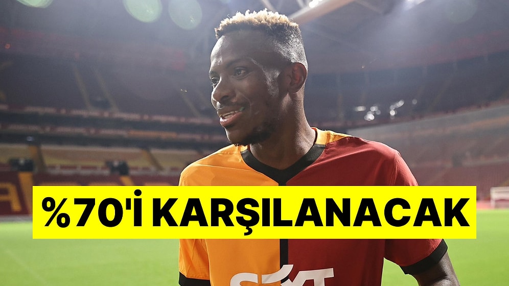 Destek Bulundu: Galatasaray'a Osimhen Transferi İçin Sponsor Müjdesi