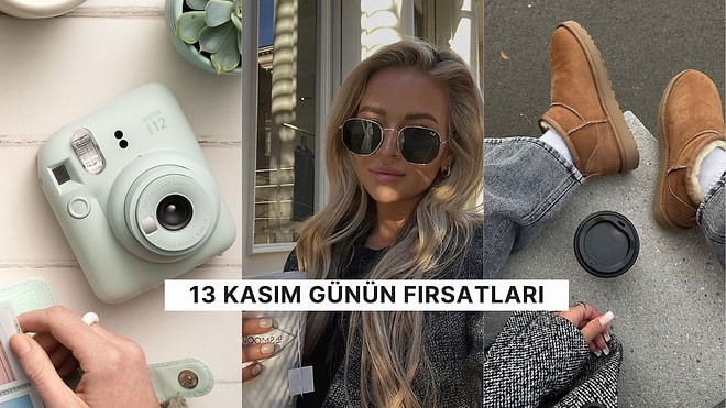 Bugün İndirimde Neler Var? UGG Modellerinden Instax Mini'ye 13 Kasım 2024 Günün Fırsatları