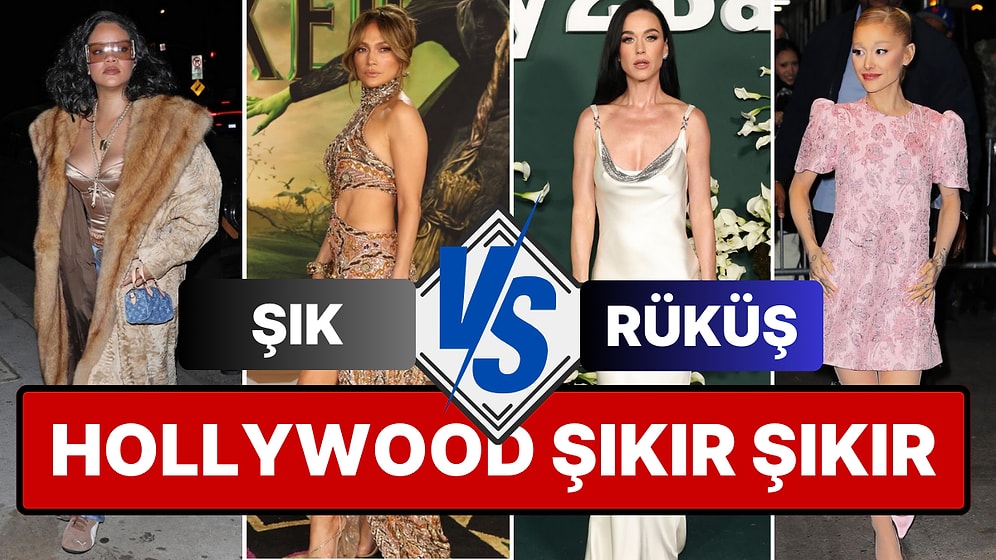 Hollywood Şıkır Şıkır: Haftanın Şık ve Rüküşlerini Beraber Seçiyoruz