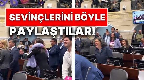 Kolombiya’da Çocuk Evliliklerinin Yasaklanmasını Öngören Yasanın Kabulüyle Mecliste Mutlu Anlar Yaşandı