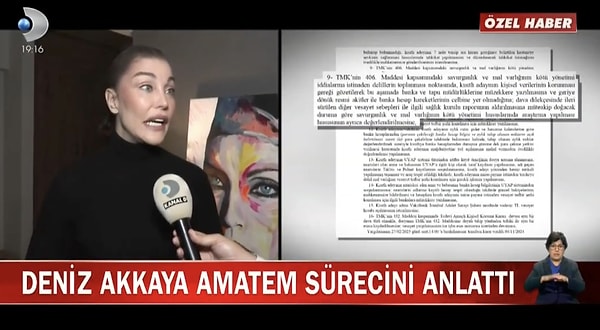 Kanal D'nin özel haberine göre; Deniz Akkaya, hastaneden çıktıktan sonraki AMATEM sürecini ilk kez tüm detaylarıyla anlattı.