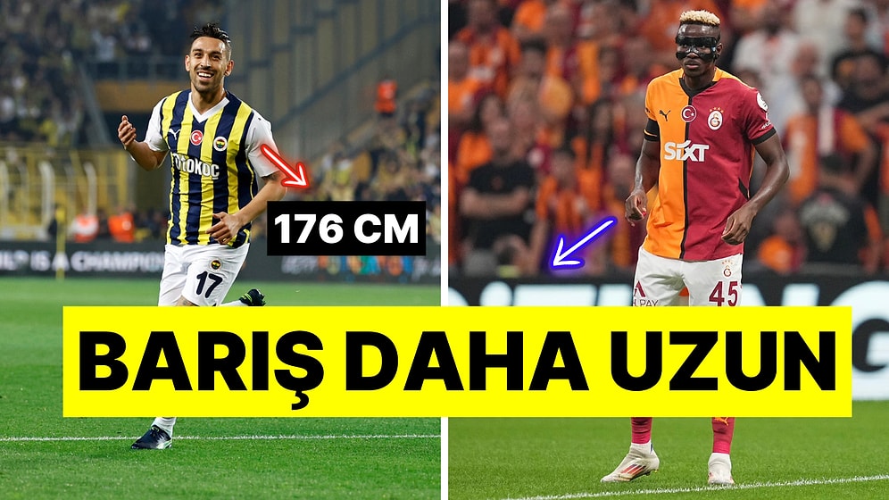 Boylarını Öğrenince Sizi Şaşkınlığa Uğratacak 19 Futbolcu