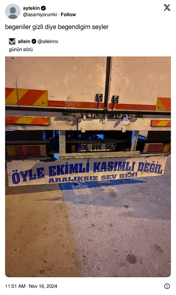 Ekimli, Kasımlı olmuş mu abi sence?