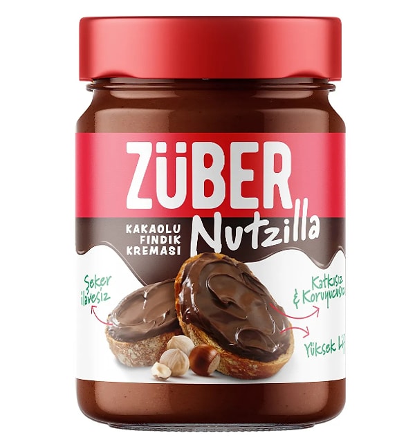 8. Züber Nutzilla Fındık Kreması Kakaolu 315g