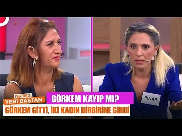 2. Sevgilisinin kendisini aldattığı sevgilisine yayında "Leş gibi kokuyorsun" deyip öğürdüğü için saç saça kavga eden kadın.