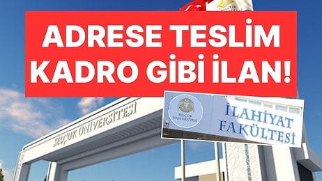 'Adrese Teslim Atama' Şüphesi: İlahiyat Fakültesinde Açılan Profesör Kadrosuna İlginç Şart!