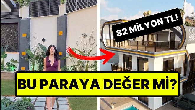 82 Milyon TL'ye Satılan Lüks Villayı Görünce Çeneniz Epey Bi' Yorulacak