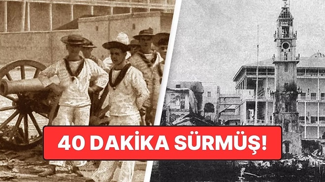 Yalnızca 40 Dakika Sürmüş! Dünyanın En Kısa Savaşı Olarak Tarihe Geçen Anglo-Zanzibar Savaşı