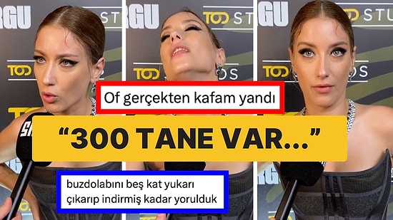 Hazal Kaya En Sevdiği 3 Filmi Anlatmaya Çalışırken İzleyenlerin Resmen Beynini Yaktı