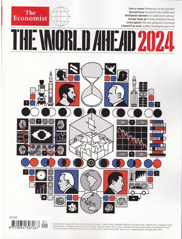 The Economist 2024 kapağında hangi mesajlara yer vermişti?