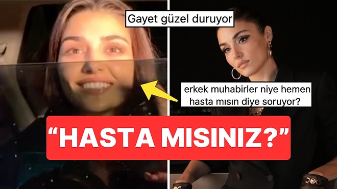 Oradan Oraya Koşturan Hande Erçel'i Makyajsız Gören Muhabirin 'Hasta' Damgasına Hemcinslerinden Savunma!