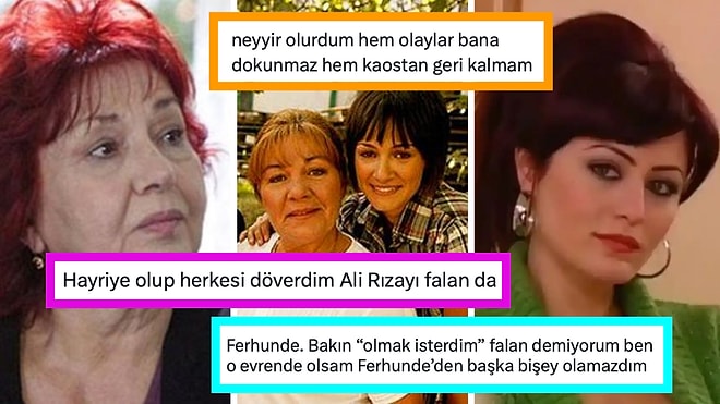 Yaprak Dökümü Evreninde Hangi Karakter Olmak İstediğini Söyleyerek Hepimizi Güldüren Kişiler