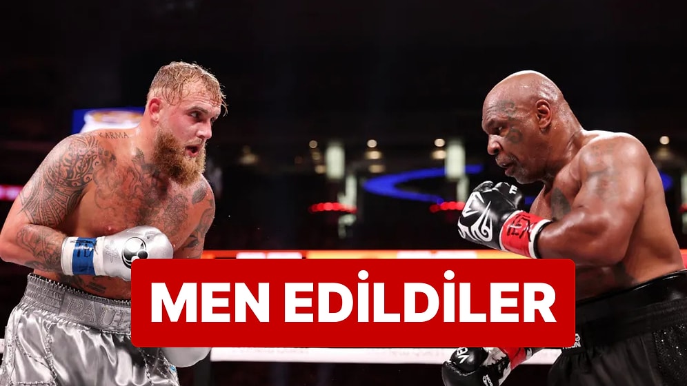 Mike Tyson ve Jake Paul Kurallara Uymadıkları İçin 24 Gün Men Edildiler