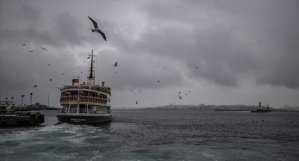 İstanbul iptal olan vapur seferleri 23 Kasım