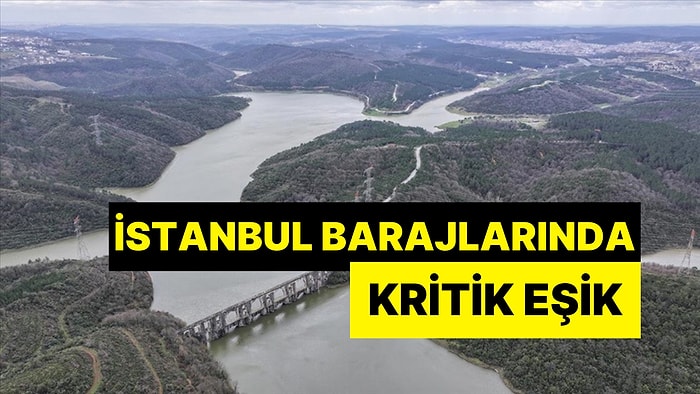 İstanbul Barajlarında Kritik Eşik! 23 Kasım 2024 Baraj Doluluk Oranları İSKİ: İstanbul Barajlarında Son Durum