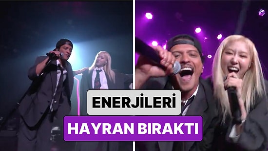 Bruno Mars ve Rose Sosyal Medyayı Ele Geçiren "APT" Şarkısını MAMA Ödülleri’nde İlk Kez Canlı Seslendirdi