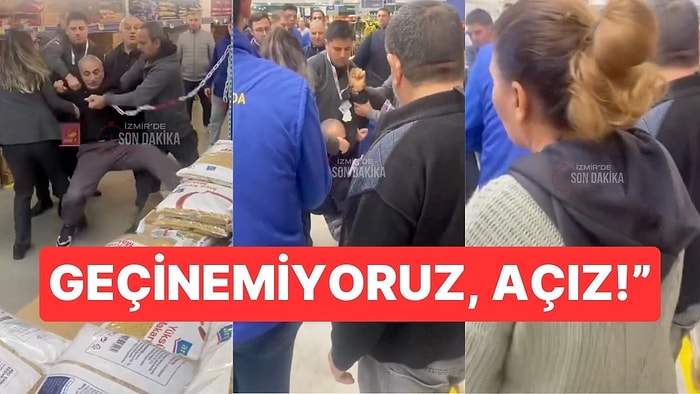 Zincir Markette Pahalılık İsyanı! "Geçinemiyoruz, Açız"