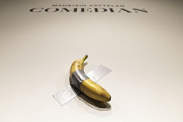 So, what will happen to the $6.2 million banana taped to the wall?