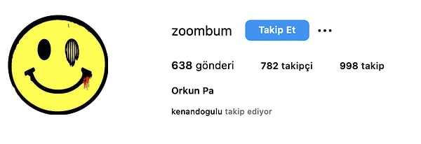 Orkun Pa'nın Instagram hesabı kilitli, kendisiyle ilgili çok detaya ulaşamadık. Zamanla kokusu çıkar, onu bekleyeceğiz.