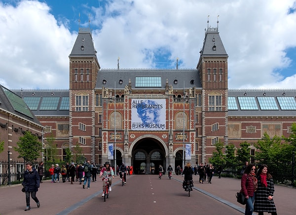 8. Rijksmuseum, tam da içinde kaybolmalık bir yer…