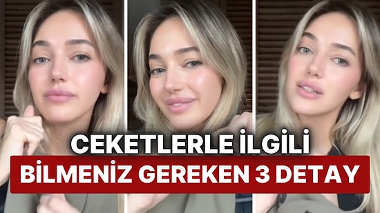 Bir Sosyal Medya Kullanıcısı Püf Noktaları Gösterdi: Blazer Ceketlerdeki Gizli Cepler ve Teğel Sırrı