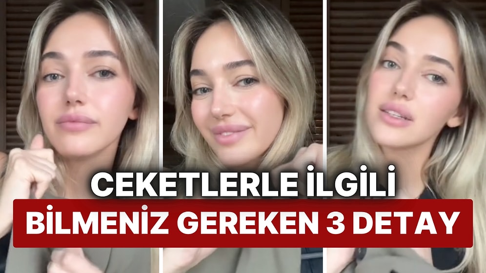 Bir Sosyal Medya Kullanıcısı Püf Noktaları Gösterdi: Blazer Ceketlerdeki Gizli Cepler ve Teğel Sırrı