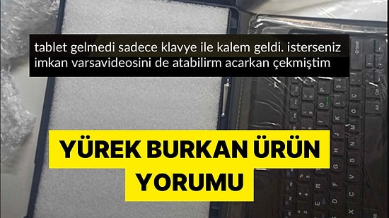 Yanlışlıkla Tablet Yerine Tablet Kılıfı Satın Alan Kişi Karmaşık Duygulara Sürükledi