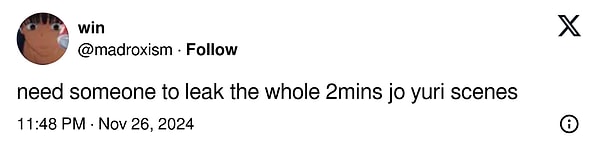 8. "2 dakikalık Jo Yu-ri sahnelerinin tamamını sızdıracak birine ihtiyacım var"