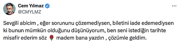 Şimdi de Cem Yılmaz'ın bulduğu çözüme 👇🏻