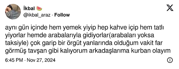 Başka sözümüz yok hakim bey: "Aynı gün içinde hem yemek yiyip hep kahve içip hem tatlı yiyorlar..."👇