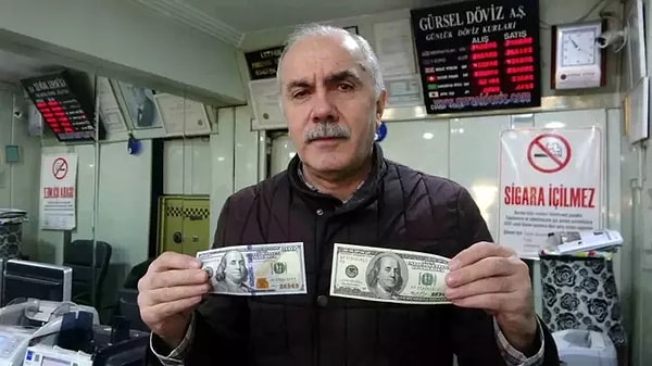 Uzmanlar, sahte dolarların neredeyse bire bir aynı olduğunu ve sıradan bir vatandaşın bu paraları ayırt etmesinin mümkün olmadığını vurguluyor. Kapalıçarşı'daki döviz büroları, para sayma makinelerinin tespit edemediği sahte banknotlarla ilgili uyarı broşürleri astı.