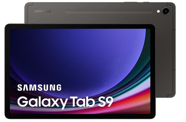 12. Samsung Galaxy Tab S9 8 GB RAM, 128 GB Hafıza Tablet, Koyu Gri (Samsung Türkiye Garantili)