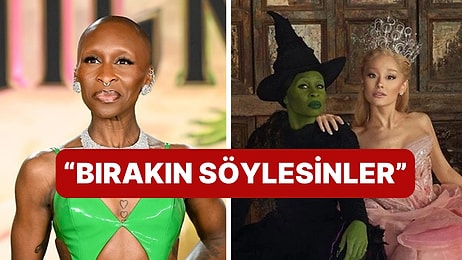 'Wicked' Yıldızı Sinemada Şarkı Söyleyen İzleyicilerine Tam Destek Verdi!