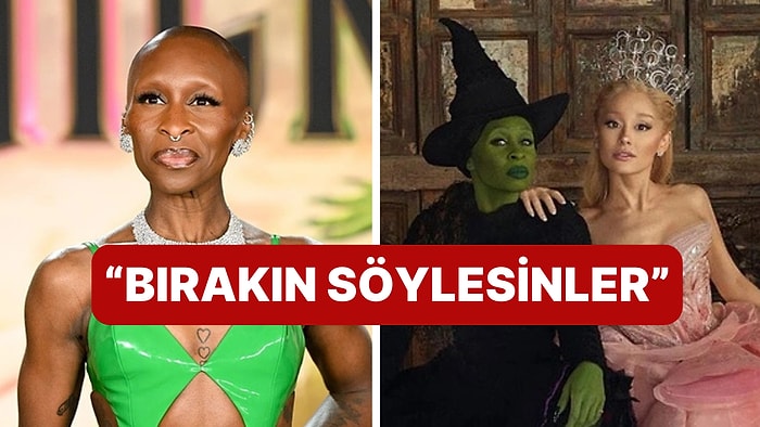 'Wicked' Yıldızı Sinemada Şarkı Söyleyen İzleyicilerine Tam Destek Verdi!