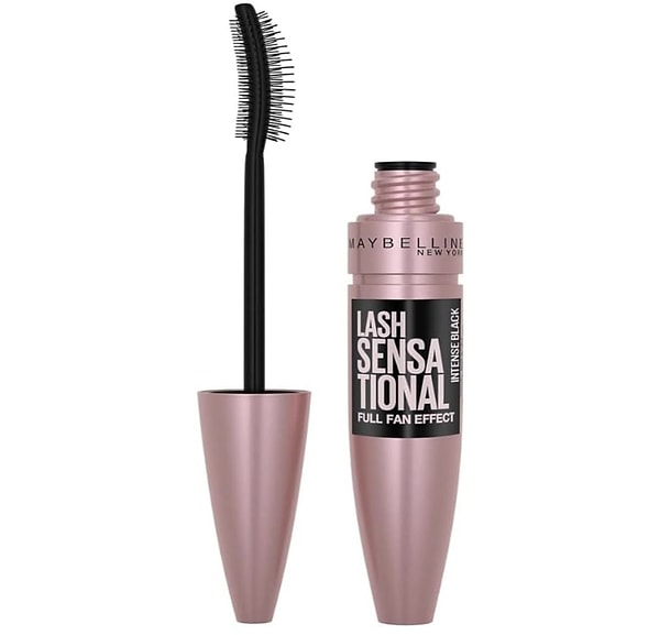 11. Maybelline New York Lash Sensational Yelpaze Etkili Maskara - Ekstra Siyah