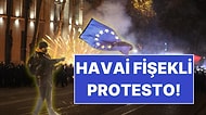 Gürcistan Halkı Avrupa Birliği'ne Katılım Müzakerelerini Durduran Hükümeti Protesto Ediyor!