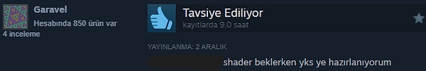 5. Bir rivayete göre dostumuz hala shader yüklenmesini bekliyor.