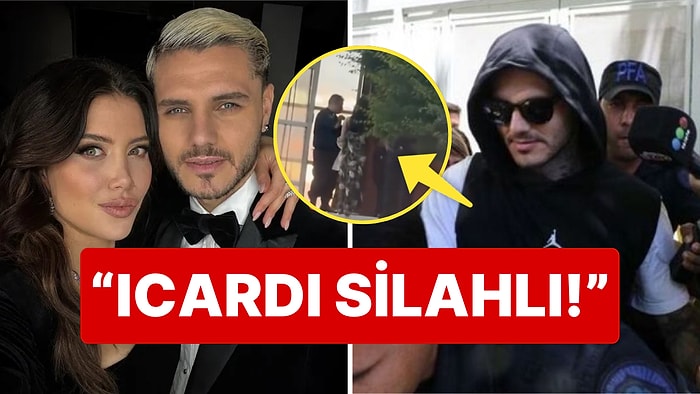 Burada Neler Oluyor? Wanda Nara'dan Icardi'ye Şaşırtan 'Silah' Suçlaması!