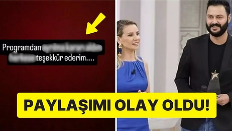 Caner Toygar'ın Esra Erol'da Programından Ayrıldığı İddiası Kafaları Karıştırdı