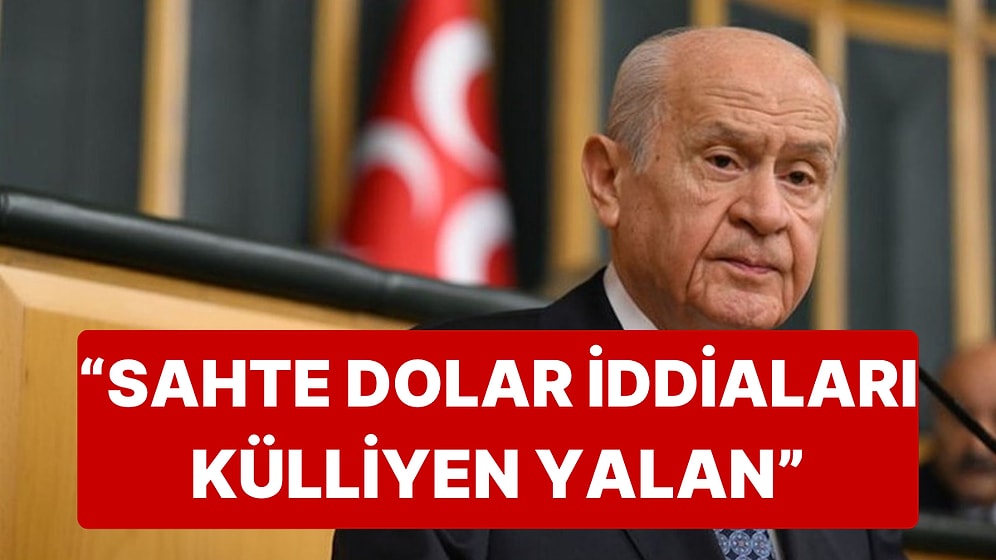 Savcılık Sahte Para Basanları Yakaladı, Bahçeli Sahte Para İddialarına "Külliyen Yalan" Dedi