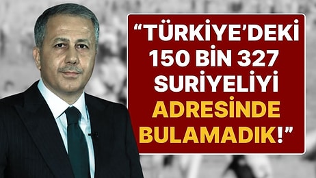 İçişleri Bakanı Ali Yerlikaya'dan Türkiye'deki Suriyeliler Açıklaması: "2 Milyon 938 Bin Suriyeli Var"