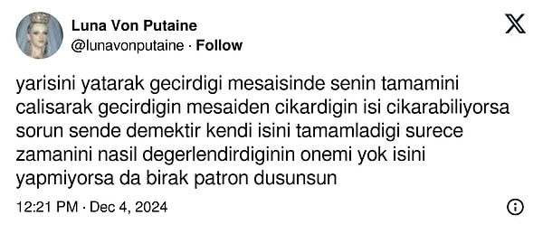 Belki de "sorun sende demektir..." 👇