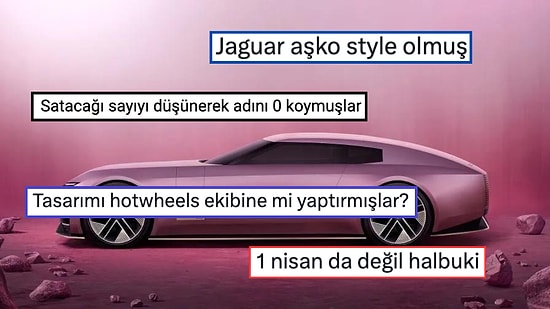 Jaguar'ın Yeni Tanıttığı Elektrikli Konsept Arabası Type 00 Dillere Fena Düştü!