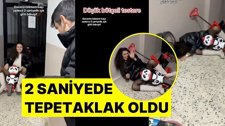 Düşük Bütçeli Testere Filmi Parodisi Yapan Genç Kadın Sensörün Azizliğine Uğradı