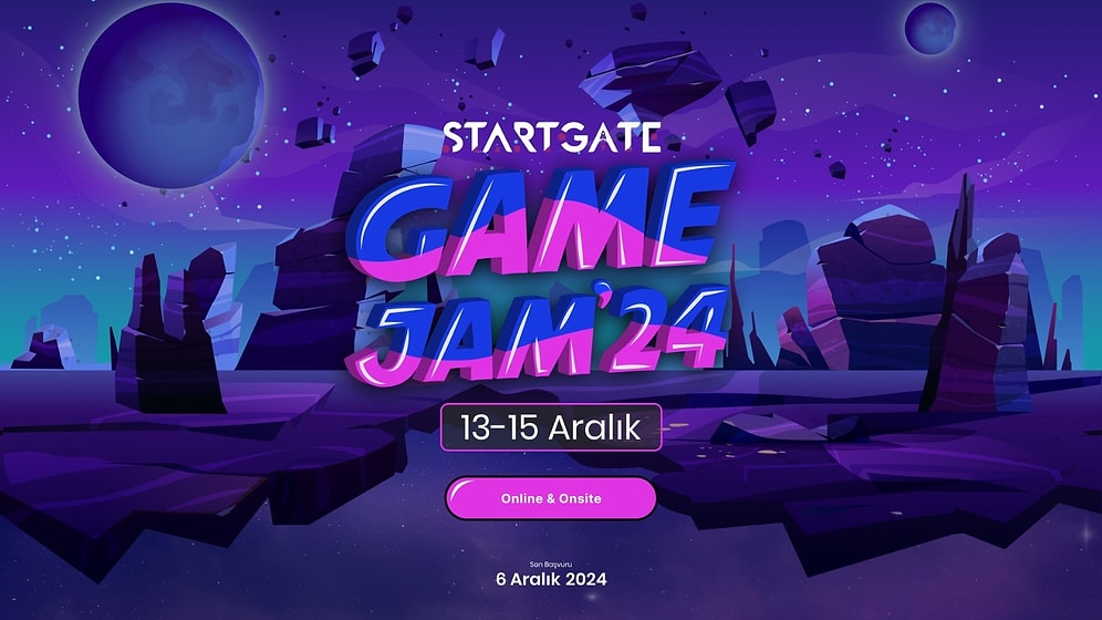 StartGate Game Jam ile Oyun Geliştirme Dünyasına Adım Atın!