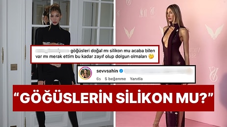 Transparan Elbisesiyle Çok Konuşulan Şevval Şahin'den "Göğüslerin Silikon mu?" Sorusuna Dobra Yanıt!