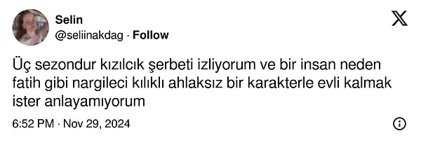 8. Ama hakkını verelim üç sezondur çizgisini hiç bozmadı!