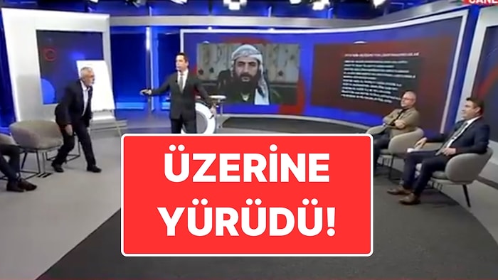 Canlı Yayında HTŞ Kavgası: Mehmet Metiner, Murat Gezici’nin Üzerine Yürüdü